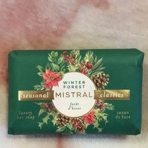 Christmas Holiday Winter Seasonal Mistral Winter Forest Scented Luxury Soap NWT